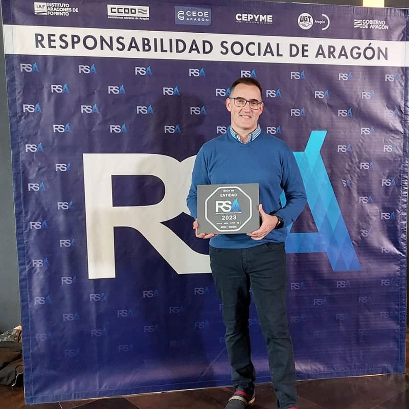 AEPAE recibe el reconocimiento «Responsabilidad Social de Aragón»