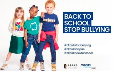 AEPAE y Okaïdi se unen nuevamente en una campaña para prevenir el acoso escolar
