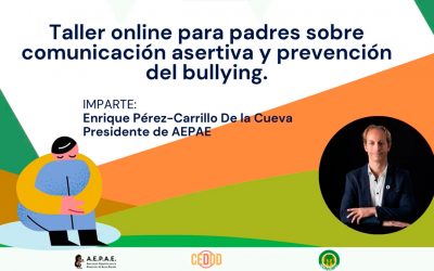 Taller online para padres sobre comunicación asertiva y prevención del acoso escolar
