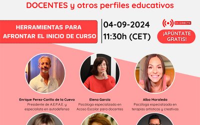 Ponencia «Vuelta al cole» para docentes y otros perfiles educativos, gracias a Giotto